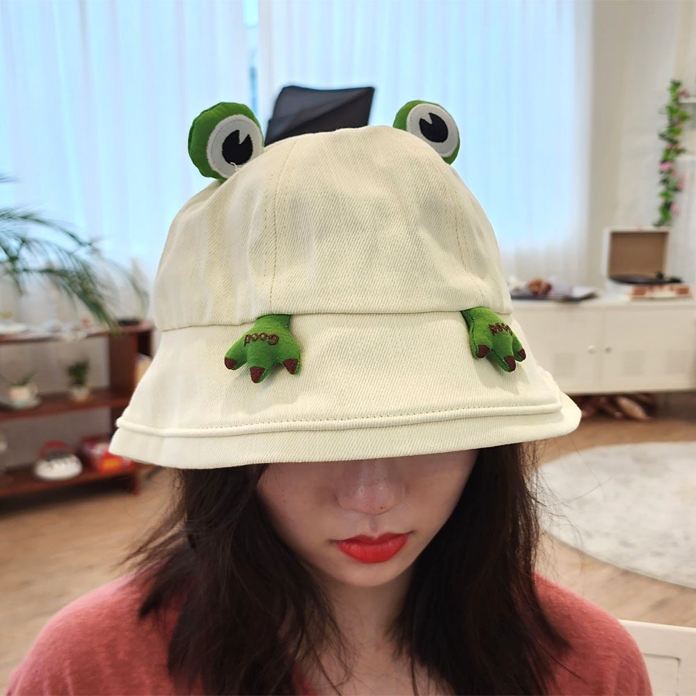 개구리 벙거지 모자 버킷햇 생일 생파 선물